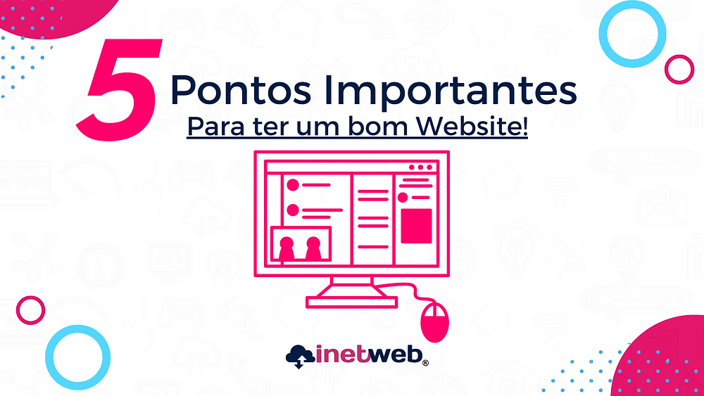 5 Pontos para melhorar website